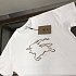 Мужская белая футболка Burberry Premium