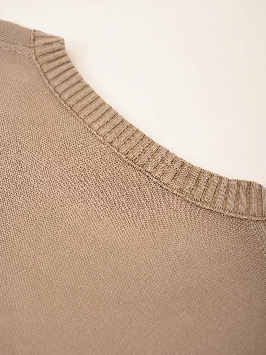 Мужская бежевая футболка Loro Piana premium