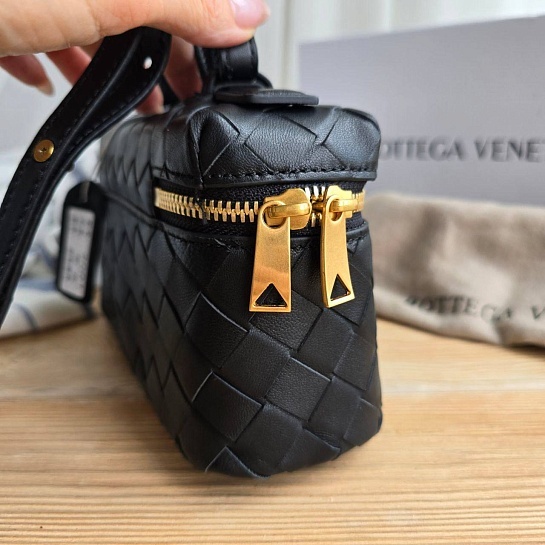 Женская сумка Bottega Veneta 20x11 см - Black