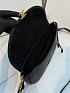 Кожаная сумка Celine Little Halfmoon Soft Triomphe premium 25x13x5 см