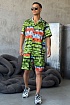 Мужская рубашка Louis Vuitton Monogram All-over