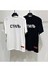 Чёрная оверсайз футболка Heron Preston "СТИЛЬ"