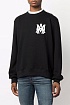 Чёрный мужской свитшот Amiri M.A. Core logo-print