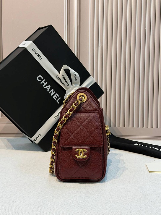 Кожаная сумка Chanel 25 Mini premium 20x22x12.5 см