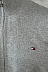 Кофта на молнии Tommy Hilfiger flag embroidery - Grey