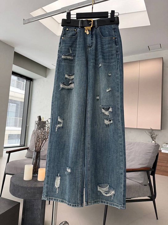 Женские синие джинсы Schiaparelli premium