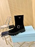 Женские замшевые сапоги Prada Suede premium