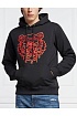 Мужское чёрное худи Kenzo The Year of the Tiger