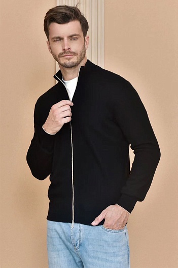 Кашемировый свитер Brunello Cucinelli Premium - Black   