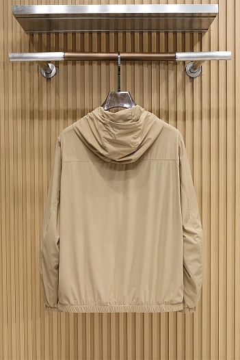 Ветровка бежевого цвета Zegna premium   