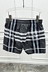 Мужские серые шорты Burberry London Check