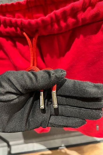 Мужские красные шорты Dsquared2 ICON-logo   