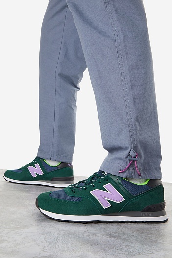 Кроссовки New Balance 574 "Green Purple" original   
