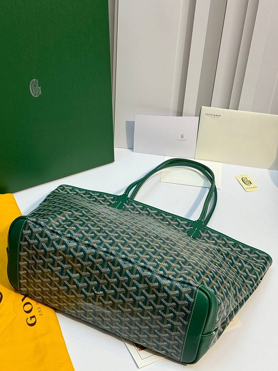 Кожаная сумка Goyard Artois premium 31x24x15 см