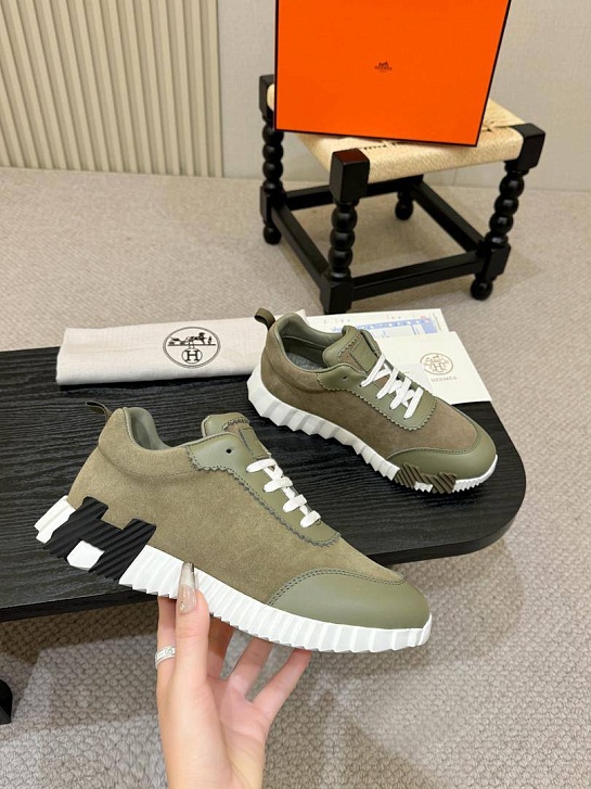 Мужские кроссовки Hermes Bouncing - Khaki