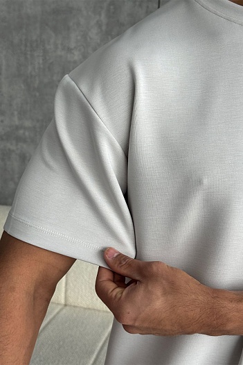 Мужской серый костюм Loro Piana   