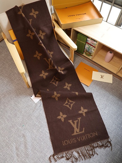 Шарф Louis Vuitton Reykjavik premium 170x45 см   