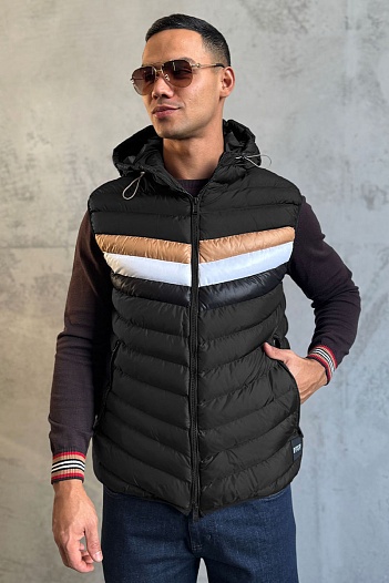 Жилет чёрного цвета Hugo Boss Coviltra   