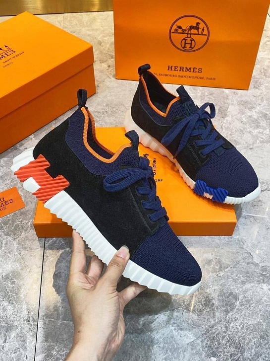 Мужские кроссовки Hermes Depart - Navy