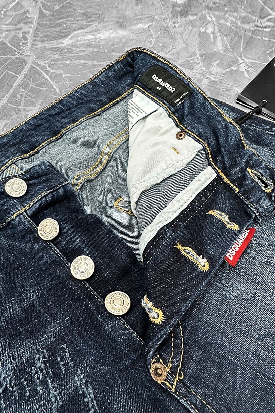 Мужские джинсовые шорты Dsquared2