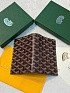 Кожаная обложка для паспорта Goyard Grenelle premium 14x10 см