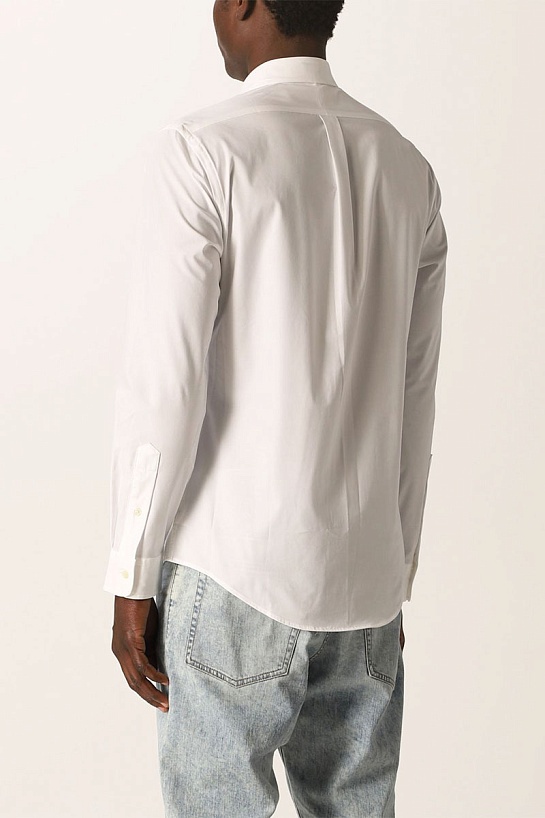 Белая рубашка Роlо Ralрh Lаurеn logo-embroidered