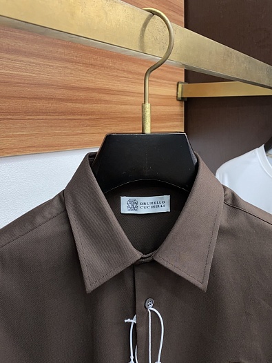 Мужская рубашка Brunello Cucinelli premium   