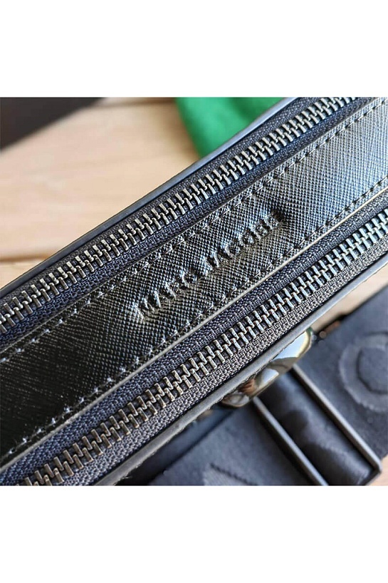 Кожаная сумка Marc Jacobs Snapshot 19x11 см - Black