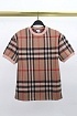 Бежевая футболка Burberry Check motif