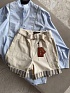 Женские бежевые шорты Loro Piana