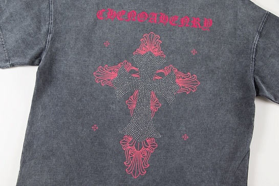 Серая оверсайз футболка Gothic logo