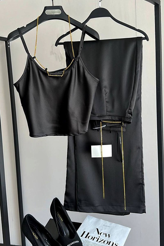 Женский костюм Alexander Wang чёрного цвета