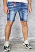 Джинсовые шорты Dsquared2 "ICON" - Blue