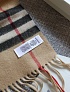 Шарф Burberry two-tone Check premium 168x30 см - Chestnut
