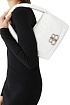 Женская сумка Balenciaga Monaco 25x20 см - White
