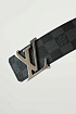 Кожаный ремень Louis Vuitton Initiales Damier Graphite (длина 85 - 115 см)