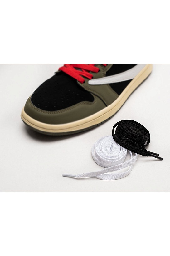 Кроссовки Travis Scott x Nike Air Jordan 1 Low - Green