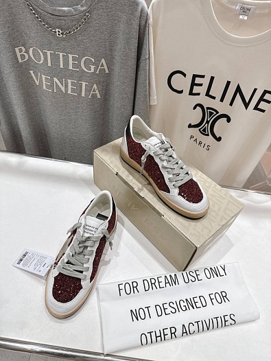 Женские кожаные кроссовки Golden Goose Super Star premium   