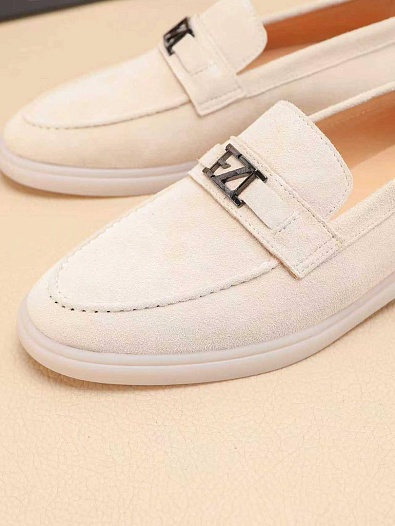 Мужские замшевые лоферы Ermenegildo Zegna   