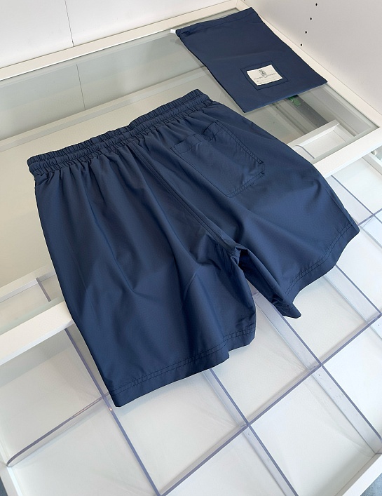 Мужские шорты Brunello Cucinelli Premium - Navy