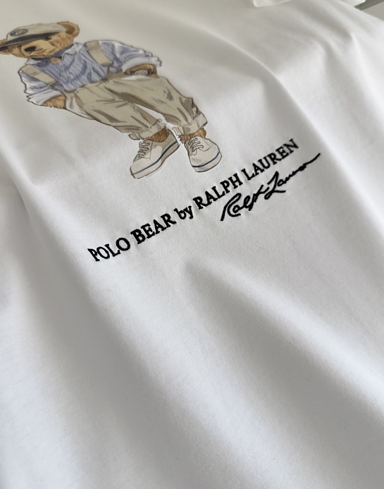 Футболка Роlо Ralрh Lаurеn Hemingway Bear - White