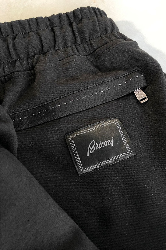 Мужские чёрные штаны Brioni