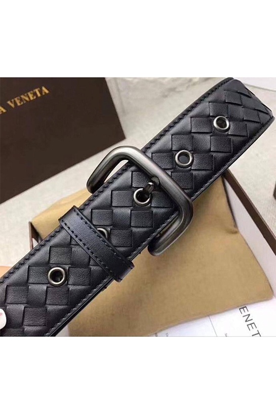 Кожаный ремень Bottega Veneta (ширина 3.8 см, длина 110 / 115 / 125 см)