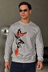 Мужской свитшот Iceberg "Daffy Duck" - Grey