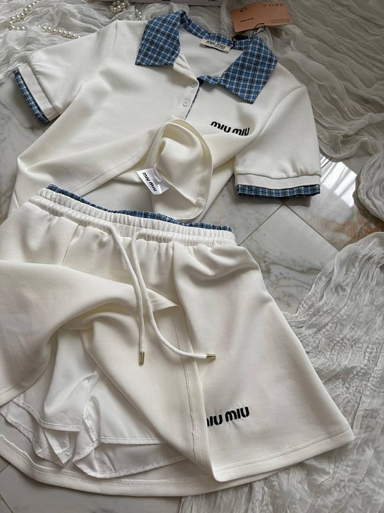 Женский костюм MIU MIU Premium - White