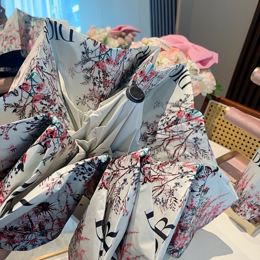 Складной зонт Dior Floral premium   