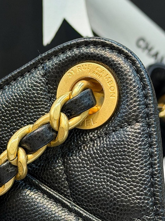 Кожаная сумка Chanel 25 Mini premium 20x22x12.5 см