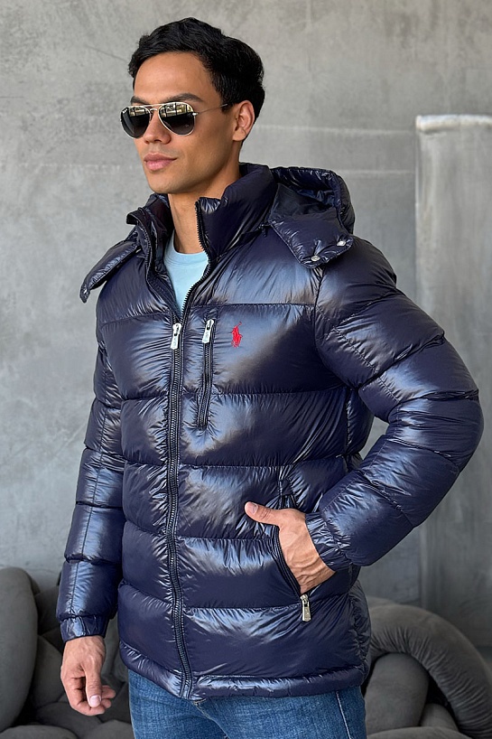 Куртка тёмно-синего цвета Роlо Ralрh Lаurеn pony-embroidered