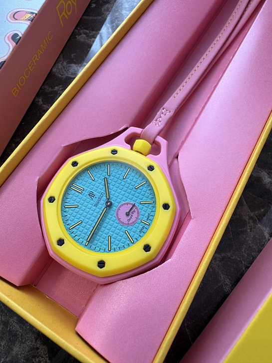 Часы Audemars Piguet × Swatch Royal Pop premium 