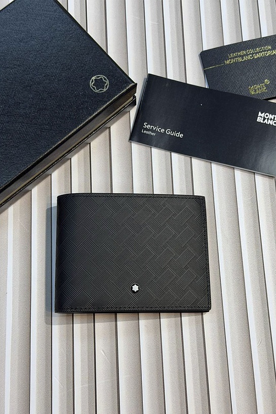 Кожаный кошелёк Montblanc Meistertuck Sartorial premium 11.5x9 см